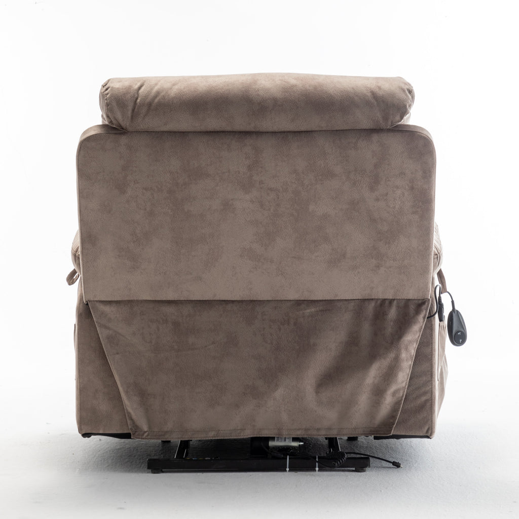 Electric Power Lift Recliner Chair - Oversized with Cup Holder