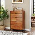 5-Drawer Cherry Dresser with Interlock System